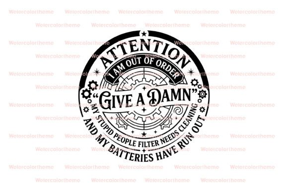 Attention I Am out of Order SVG: A Crafts & Graphics Review