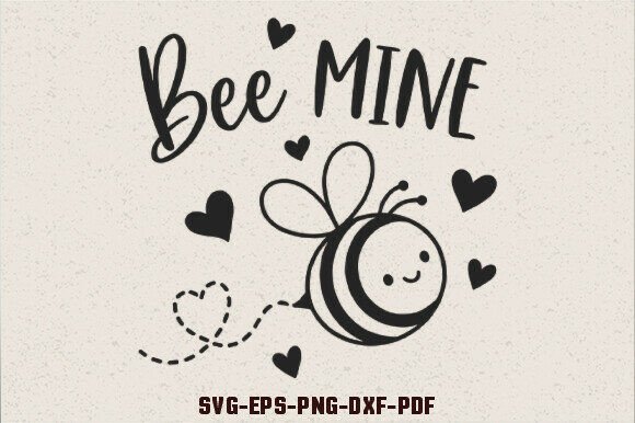 Bee Mine SVG: A Smart Graphics Choice for Crafts