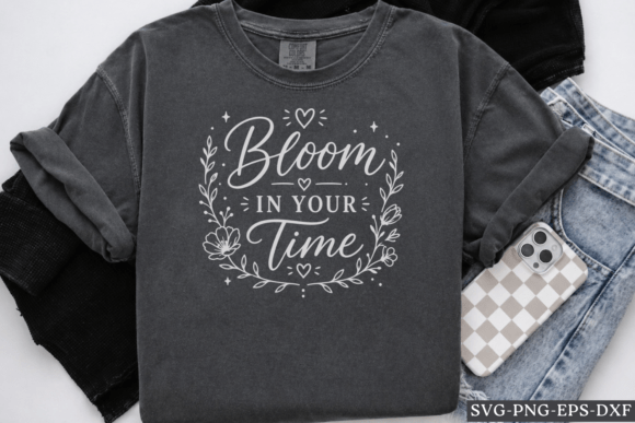 Bloom in Your Time SVG: A Crafts and Graphics Review