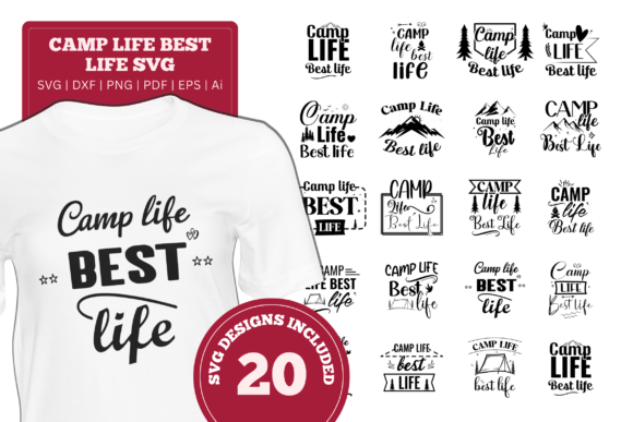 Camp Life Best Life SVG Bundle: A Designer's Review of Graphics and Crafts