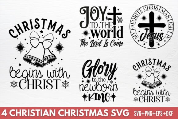 Christian Christmas SVG: Graphics for Festive Crafts