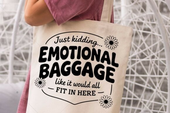 Emotional Baggage SVG, Tote Bag Svg: A Designer's Review