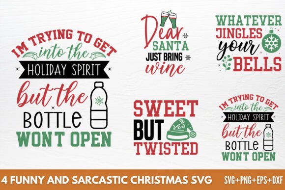 Funny and Sarcastic Christmas SVG Review