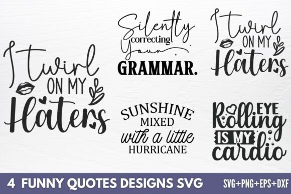 Funny Quotes Designs SVG for Modern Graphics and Crafts