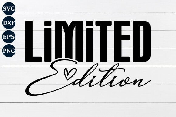 Limited Edition SVG PNG for Modern Graphics and Crafts