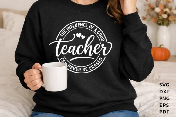 One Loved Teacher SVG PNG PDF, Teacher Graphics in Crafts
