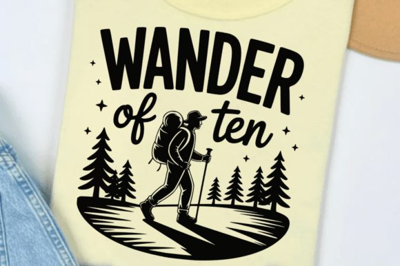 Wander of Ten SVG Cut File Design for Graphics and Crafts