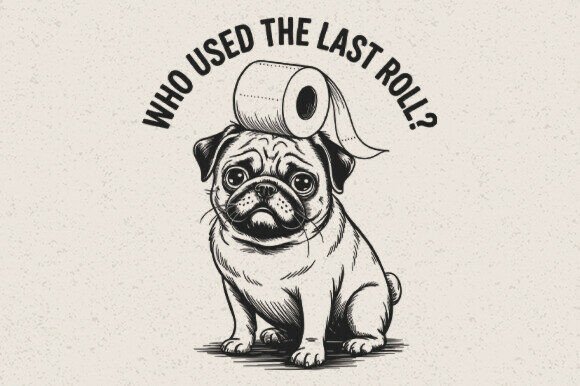 Who Used the Last Roll Dog SVG: A Crafts & Graphics Review